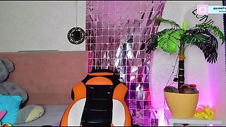 Cutest Latina Squirts on Cam