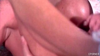 Raunchy MILF and Ron Jeremy in retro porn