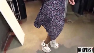 Latina Waitress's Kitchen Blowjob video starring Priya Price - Mofos.com