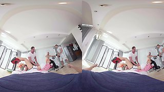 Slutty Gets Pounded in Gym