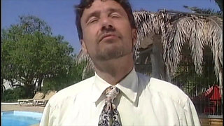A Massage and Then an Anal by the Pool for the Beautiful Kelly Trump