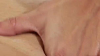 Outstanding babe gets pussy licked by beautiful masseuse