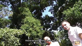 Hunt4k. mature hunter penetrates whore shanie ryan in front of her bf