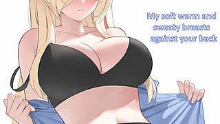 Police babe teases you with her soft kisses and curves in this ASMR experience
