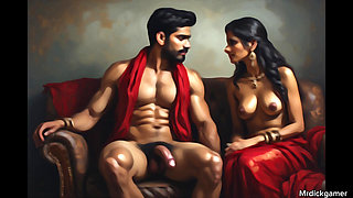 Cheating indian girlfriend fucking with her college professor in bathroom