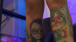 This Giantess Is Having Fun While Trying to Crush You with Her Dirty Feet