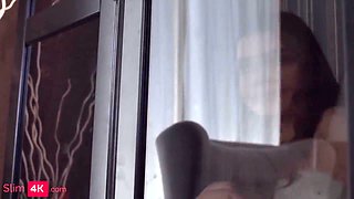 Skinny Gf Saught Her Boyfriend Masturbating With Baby Doll