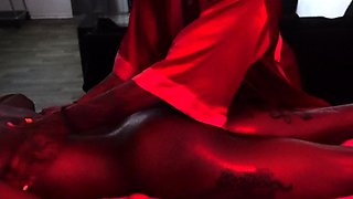 Big tit amateur sucks and tit fucks a big cock