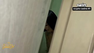 Milf - My Sexy Stepmom Caught Me Spying Her And She Gives Me A Real Sex Lesson - Salome Gil