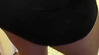 Anal in the Bathroom at Home with My Stepson