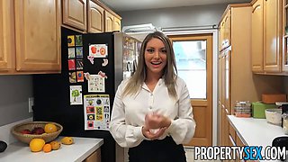 Propertysex \u2013 nasty agent with Big Boobs makes xxx video