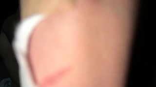 Pale and chubby brunette MILF sucks and tit fucks a big cock