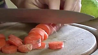 French Slut Got Fucked by Three Cocks at the Same Time