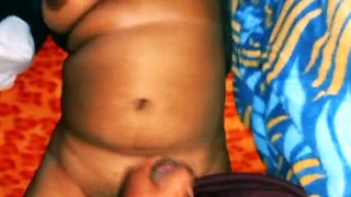 Bhabhi's Huge Natural Tits Covered in Cum After Steamy Homemade Sex