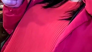 Cigar Blowjob & Ripped Pantyhose - Pussy Massage & Cum on My Downjacket