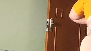 Sexy Huge Tits Neighbour Wife in Saree & Blouse Fucked Her Hard in Doggy Style and Came Inside Her