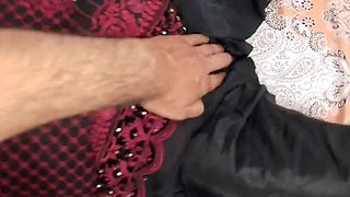Step son gives stepmom a satisfying doggy style pounding