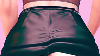 MILF Stepmom Struggling Dick with Her Big Ass Until Creampie