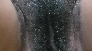 Big Pussy Fucking to Ass with a Massive Hairy Between Legs