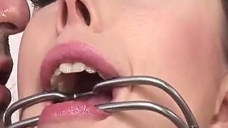 Bound Babe in BDSM Ecstasy with Toys and Cock