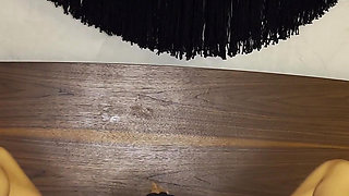 Petite Colombian Nun Squirts in His Face as She Makes Him Cum