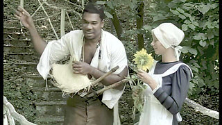 Maid Gets Ass Fucked by the Black Man