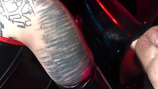 Anal Fisting Officer Ft Goth Leather Mistress Lunatika Latex Slave Maz Morbid