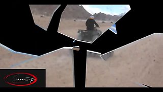 I get a real thrill from the image of her atop a motorcycle in the Sinai desert, alongside camels and intimate moments.