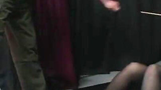 Humiliated hanging out wax play