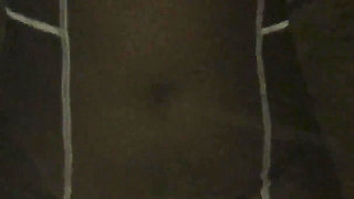 Winter Flash Fun in a Sheer Dress