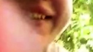 Blonde Amateur Finger Fucked Outdoors In Public