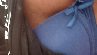 Playing with my boobs