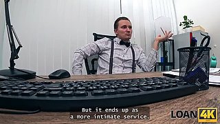 Office Sex Interview! Hot Brunette Teen Gets Hardcore Massage & Fucked in HD