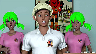 Hentai Sex College Episode 5 - Big Dick Student Impresses MILF Principal with Second Round After Creampie!