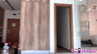 BTS lesbian show with Amirah Adara and Mia Evans