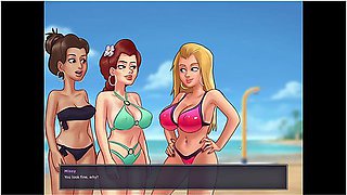 Anon Went To The Bikini Contest To See Roxxy(18+) - Summertime Saga Gameplay Part1
