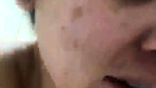 Real amateur homemade teen and brunette