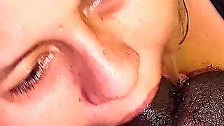 BBW Kitchen Slave Throat Mop Monster