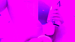 Cumming Under a Blacklight