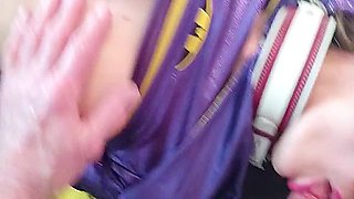 Bat3-4) Two Girls + One Guy, Cunt Fuck, Strapon Fuck, Blowjob, Spit Roast, Girl-girl, Dripping Creampie