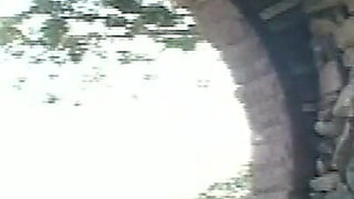 Brunette MILF Ravished in Wild Outdoor Threesome Adventure