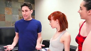 big ass bffs - bestfriends have a cum filled pajama party