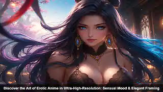 Discover the Art of Erotic Anime in Ultra High Resolution Sensual Mood Elegant Framing