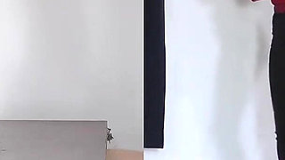 Mistress Tatjana Tramples for a Long Time but the Slave Will Not Have an Orgasm Pp