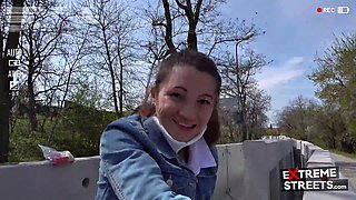 Czech Teens Ass Stuffed with Hot Pepper for Extreme Streets Episode 17