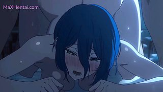 Wet Pussy Licking and Loud Shaking Orgasms in Classroom (Anime Hentai)