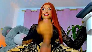 Big Cock Shemale Jerking Off