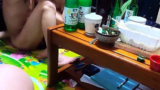 Korean Girl Shared - Asian Amateur Threesome