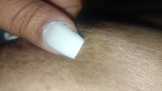 Sucking Her Milk, Jerking off and Fucking Her Tight Black Ass