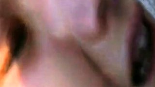 Outdoor Amateur Couple Fun with Facial